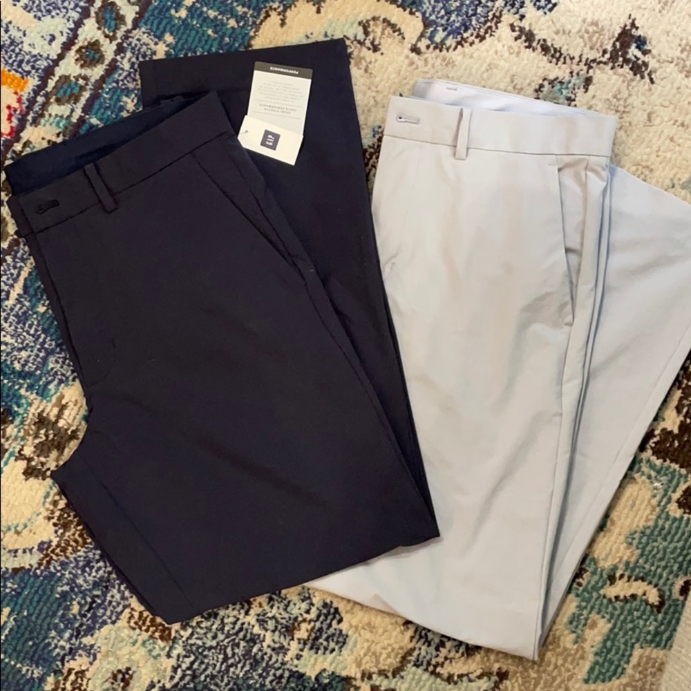 GapFit Men’s Pants (2)- performance stretch khakis